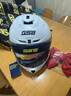 GSB摩托车头盔四季通用男女盔3C电动车摩托车通勤竞速头盔gsb361 极光白（独家新品）+顺丰快递 XL（建议57-58头围） 实拍图