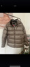 迪桑特（DESCENTE）迪桑特SKI STYLE系列HEAT NAVI男士短款亮面保暖羽绒服 BR-棕色 L (175/96A) 实拍图