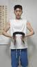 五档可调节臂力棒臂力器男士速臂器30kg40握力棒弹簧家用胸肌训练 九系双锁孔50/55/60/65/70KG力度调节 实拍图