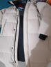 鸭鸭（YAYA）王一博同款冰壳系列户外极寒羽绒服男士新款长款情侣加厚女外套 燕麦色 M /170(建议115-135斤) 实拍图