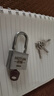 虎顿（HOTUN）挂锁304不锈钢防水防锈小挂锁 柜门抽屉户外挂锁防盗窗挂锁ss30mm 实拍图