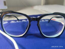 依视路（ESSILOR） 钻晶系列高清耐磨防蓝光近视超薄镜片专业配度数眼镜架男女镜框 TR90-全框-1156BK-黑色 镜框+依视路膜岩高清1.60现片 实拍图