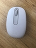 罗技（Logitech）M196 无线蓝牙鼠标 办公鼠标 笔记本商务办公家用 小巧便携 对称手型 珍珠白 实拍图