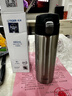 虎牌（TIGER）保温保冷杯学生弹盖不锈钢水杯子MMJ-A48C-XCX不锈钢色480ml 实拍图