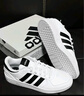 adidas COURTBEAT休闲舒适低帮篮球风板鞋男女阿迪达斯官方轻运动   白色/黑色   42.5 实拍图