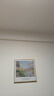 梵高莫奈原木风小清新装饰挂画世界名画客厅餐厅小众油画 O款莫奈《塞纳河畔的春天》 50*50cm 原木色木纹框+油画布 实拍图