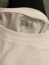 森马（Semir）[凉感抗菌吸湿速干]遮热短袖T恤男t25春夏新款印花109925100102 实拍图