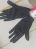 迪卡侬户外运动男女跑步健身骑行轻薄舒适保暖触屏手套纯黑色L-4564122 实拍图