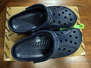 卡骆驰（CROCS）洞洞鞋贝雅男鞋女鞋轻便耐磨一脚蹬拖鞋休闲鞋|10126 深蓝-410 43 (270mm) 实拍图