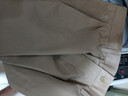 与狼共舞【棉弹舒适】休闲通勤中腰弹力舒适百搭男士长裤 701卡其 30  实拍图