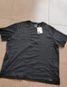 迪卡侬短袖速干衣男训练宽松半袖上衣运动t恤男RUNM2501396黑色T恤2XL 实拍图