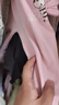 舒贝怡2条装婴儿裤子春秋款男女童宝宝高腰护肚睡裤纯棉儿童秋裤粉100CM 实拍图