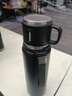 慕馨（moosen）保温杯男大容量水杯316不锈钢茶水分离泡茶杯子带滤网壶定制刻字 黑800ML杯套杯刷+茶水分离 实拍图