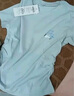 班尼路（Baleno）正肩短款短袖t恤女2025年夏季抽褶小心机紧身时尚休闲款圆领上衣 实拍图