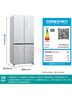 西门子（SIEMENS）「无界」Plus503L十字门冰箱双开门四开门 智能抗冷凝 国家补贴超薄嵌入式平嵌一级能效KC88EA639C 实拍图