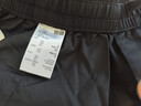 优衣库男装女装弹力松紧短裤/休闲运动中裤/起居裤/可外穿476081 464822/09黑色 S 实拍图