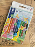 施德楼（STAEDTLER）12色可旋转蜡笔儿童画笔不脏手油画棒绘画涂鸦手工DIY用221NWP12美育工具 实拍图