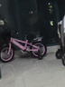 永久（FOREVER）儿童自行车3-6-10-12岁儿童单车男孩童车女童自行车 樱花粉 辐条轮 后座版 14寸【适合身高90-125】 实拍图