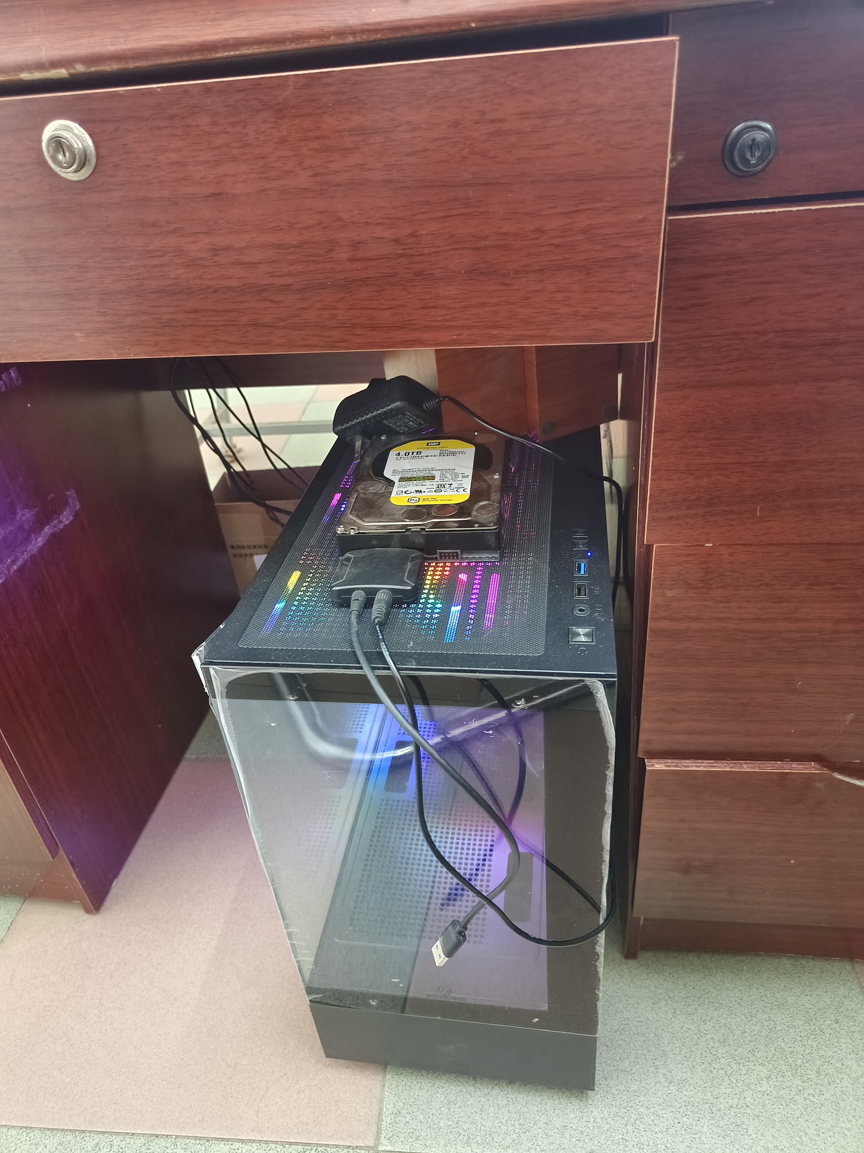 微星（MSI）  i7 12700KF升13600KF/RTX5050/5060/5070Ti台式电脑主机组装电脑电竞整机DIY游戏渲染光追主机 配置二：i5 14400F丨RTX5060 8G 实拍图