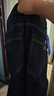 真维斯（JEANSWEST）牛仔裤男2025秋季潮流简约直筒裤男休闲牛仔男士长裤黑色常规31 实拍图