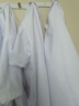 乐优佰易 短袖白大褂 标准款M码 男女学生化学实验工作服 实拍图