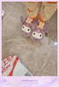 Hello Kitty女童棉拖冬季儿童室内家居鞋小孩保暖亲子拖鞋 库洛米紫 38/39码  实拍图