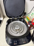 美的（Midea）电饼铛家用 下可拆洗双面加热加深大火力40mm加深34cm烙饼煎饼锅三明治早餐机煎烤机电饼档JKE3483 实拍图