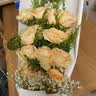 朵梓鲜花速递玫瑰花束送女朋友老婆生日礼物全国同城配送 19朵香槟玫瑰礼盒 实拍图