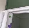 加度 伸缩杆免打孔晾衣杆窗帘杆挂衣杆浴帘杆 衣柜杆撑杆阳台架晒衣杆 实拍图