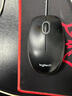 罗技（Logitech）M91P（同M90外型）有线鼠标 家用办公鼠标 电脑笔记本鼠标 左右手通用对称鼠标  黑色 实拍图