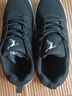 乔丹格兰品牌断码男鞋运动鞋网面透气软底跑步鞋子百搭休闲运动鞋男士网鞋 qd388黑色网面 42 (260mm) 实拍图