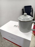雅瓷汝窑茶杯陶瓷泡茶杯带盖办公杯喝茶喝水礼盒装养正杯 汝窑养正杯 实拍图