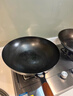 京严铁锅章丘炒锅正宗老式无涂层精铁不粘炒菜锅家用圆底煎锅燃气专用 【宗师级｜古法技艺】适合3-5人  直径 32cm 【三次开锅发货｜不粘不锈｜好养锅】 实拍图