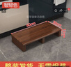冬鹰匠搭脚凳脚踏凳实木办公室脚踏台阶脚踏板垫脚板木质阳台增高踏步 60长*30宽*12高  咖啡色 实拍图