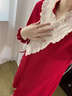 魅卿红色睡衣结婚新婚情侣套装纯棉和服日系大码睡袍女新娘晨袍本命年 S-5885,V-5885 L 【女100~120斤】 晒单实拍图