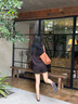 clolv kiss2025新款大容量托特包女手工编织包通勤高级感单肩斜挎质感大包包 磨砂皮棕色 实拍图