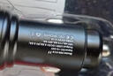 纽曼（Newmine）车载充电器120W超级快充闪充汽车转换器usb快充头新能源车也适用 【升级115W】超级闪充-太空灰 实拍图