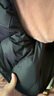 京东京造【零压系列】轻薄羽绒服男外套冬季 防钻绒马甲背心男 曜石黑 XL 实拍图