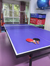 凯捷质造（KAIJIE）乒乓球桌室内家用可折叠移动式专业比赛标准乒乓球台 带滚轮 KJ016-30标准款 实拍图
