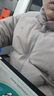马登工装美式休闲90白鸭绒羽绒服男户外防风外套冬季男士保暖面包服 浅灰色 L 实拍图