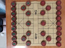 得力（deli）红花梨木中国象棋礼盒套装儿童便携高档棋盒50号实木棋子 实拍图