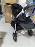 朗纳铂（land leopard）老虎Pro婴儿推车婴儿车轻便折叠双向超大轮避震儿童BB伞车 星空黑【银】 实拍图