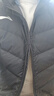 李宁（LI-NING）羽绒服男马甲秋冬季韦德系列加厚科技保暖时尚运动羽绒服背心男 标准黑 L 实拍图