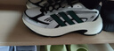 阿迪达斯 （adidas）男女运动鞋轻便耐磨休闲老爹鞋透气缓震跑步鞋 汉玉白 42 实拍图