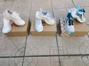 安踏毒刺丨运动鞋女鞋耐磨跑步鞋子轻便减震健身跳绳鞋 【毒刺】象牙白/氧气蓝-4 38 (女) 实拍图