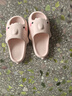 明星同款 高颜值2代萌鲨鱼厚底增高拖鞋防滑户外多巴胺拖鞋女士 粉色 36-37 实拍图