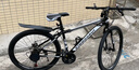 金武端自行车成人山地车公路赛车单车骑行变速超轻越野中学生初中青少年 顶配版-辐条轮-黑白色 26寸21速 实拍图