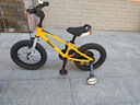 优贝（RoyalBaby）易骑儿童自行车单车学生脚踏车男女通用童车3-12岁宝宝经典表演车 第七代易骑黄色 14寸 实拍图