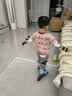 小状元轮滑护具儿童头盔骑行全套滑板溜冰自行车运动防摔护膝开学季礼物 6件套 【护手+护膝+护肘】灰 实拍图