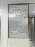简约现代艺术玻璃隔断客厅装饰遮挡入户玄关入户门卫生间半墙屏风 实拍图